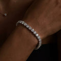 Sparkling Full Stone Tennis Bracelet1