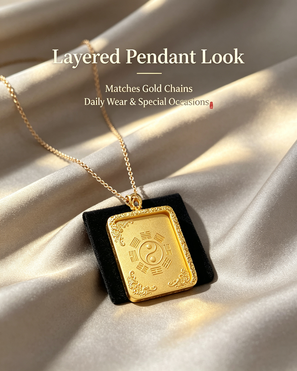 Cinnabar Talisman Pendant